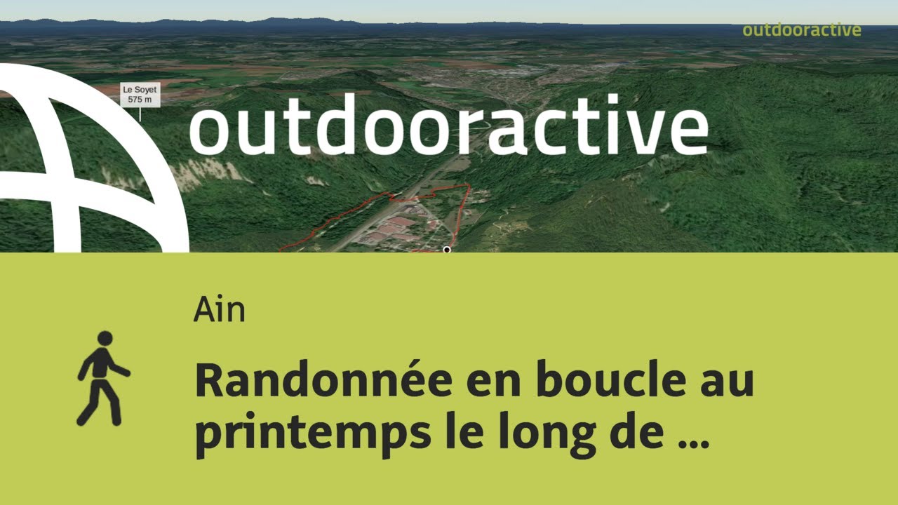 Randonnée en boucle au printemps le long de l'Albarine le 7 mars 2026