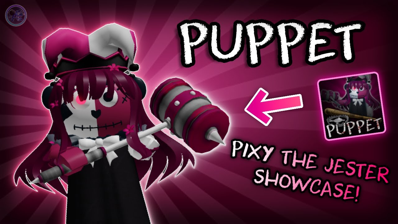Roblox Puppet | PIXY THE JESTER SHOWCASE! ~ [Survivor Pass 11] 🏅