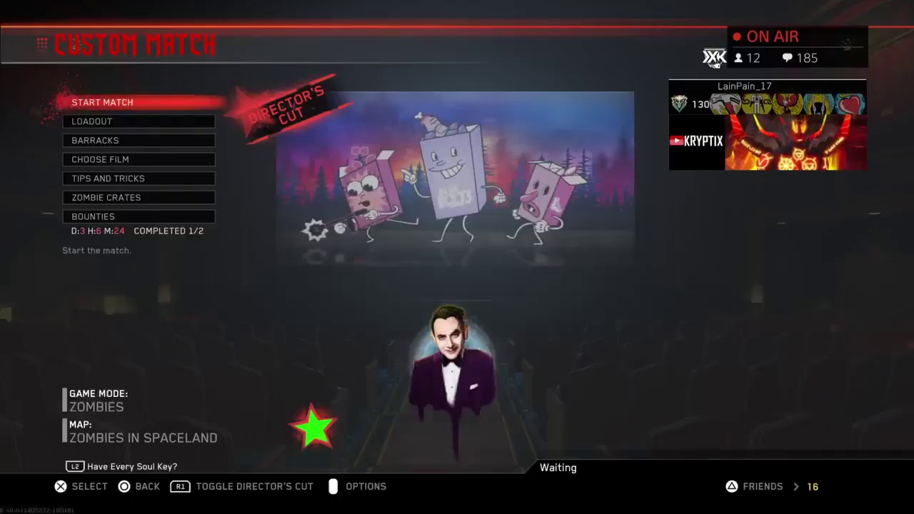 SUPER EASTER EGG PLAYING AS WILLARD WYLER/ ZOMBIES IN SPACELAND IW ZOMBIES