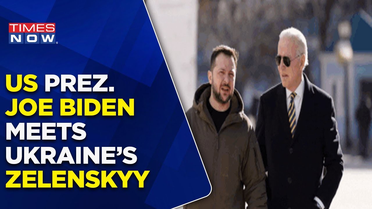 US President Joe Biden Visits Ukraine | Meets Volodymyr Zelenskyy | Russia-Ukraine War | World News