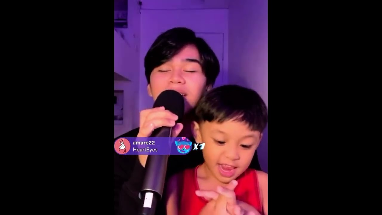 Mackie Empuerto Ft a CUTE duet with baby Liam- Live On Kumu #MackieEmpuerto #TNTBoys