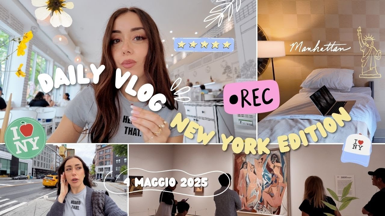 SONO DI NUOVO A NEW YORK!! 🍎 | NYC VLOG 04/05/25