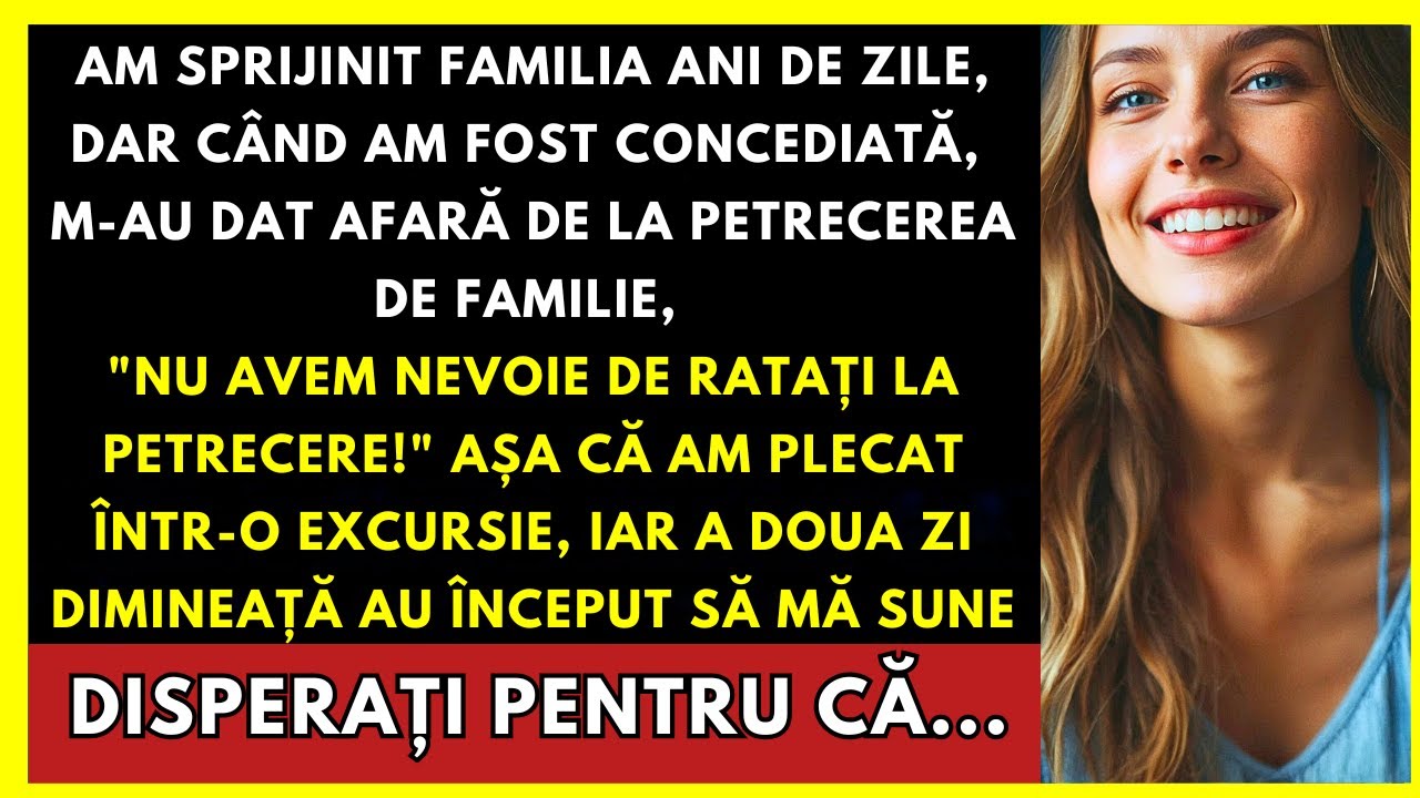 Am Sprijinit Familia Ani De Zile, Dar Când Am Fost Concediată, M-Au Numit Ratată Și M-Au Dat Afară..