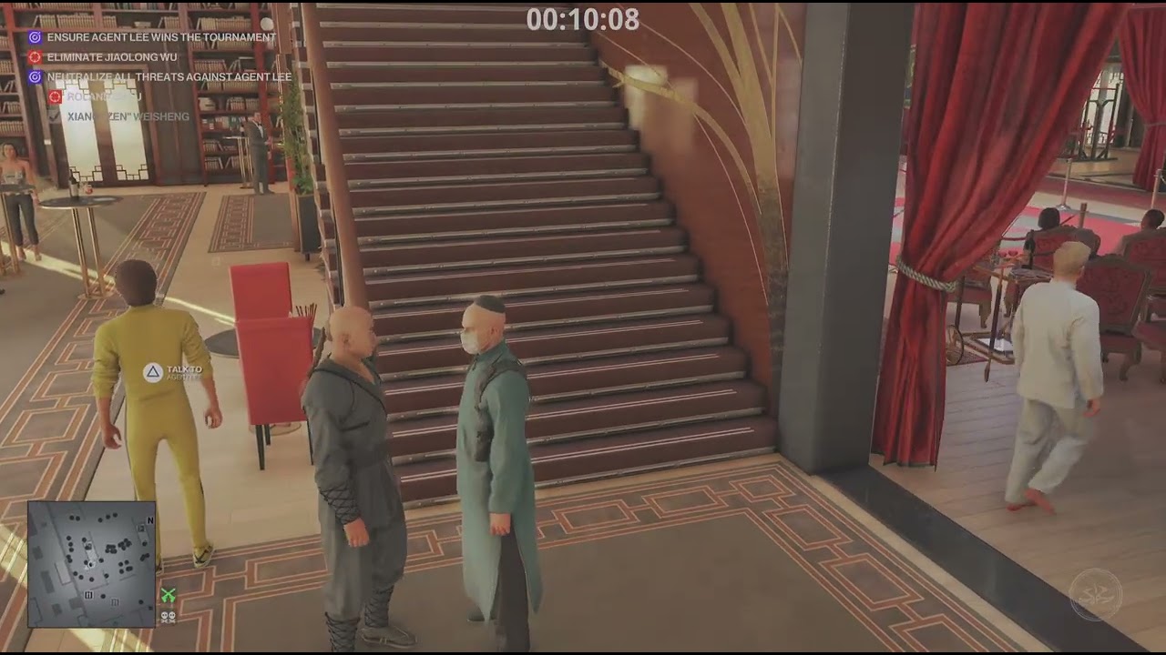 HITMAN 3 Elusive Arcade The Dragon Most Simple Silent Assassin Ever No Contact Level 1 2 Walkthrough