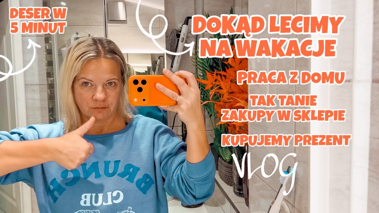 DOKĄD LECIMY NA WAKACJE | PRACA Z DOMU MOJE ODCZUCIA | KOLACJA DESER WEEKEND PRAWIE DOMOWY | VLOG UK