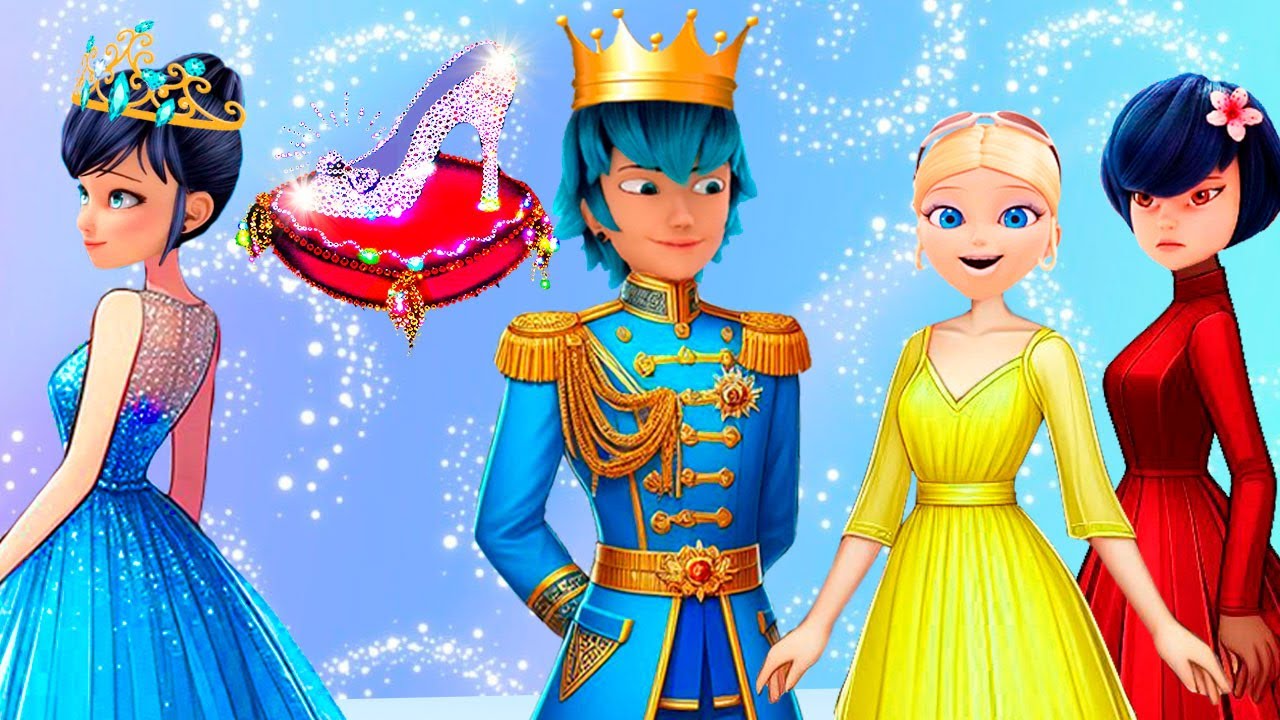 Miraculous Ladybug and Cat Noir | Cinderella Marinette | A Magical Fairytale Adventure