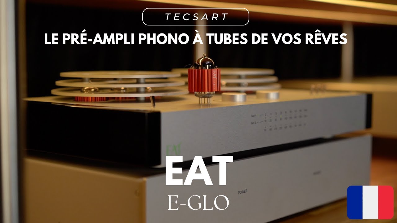 LE pré-ampli phono de vos rêves EAT E-glo - TecSArt @europeanaudioteam3742
