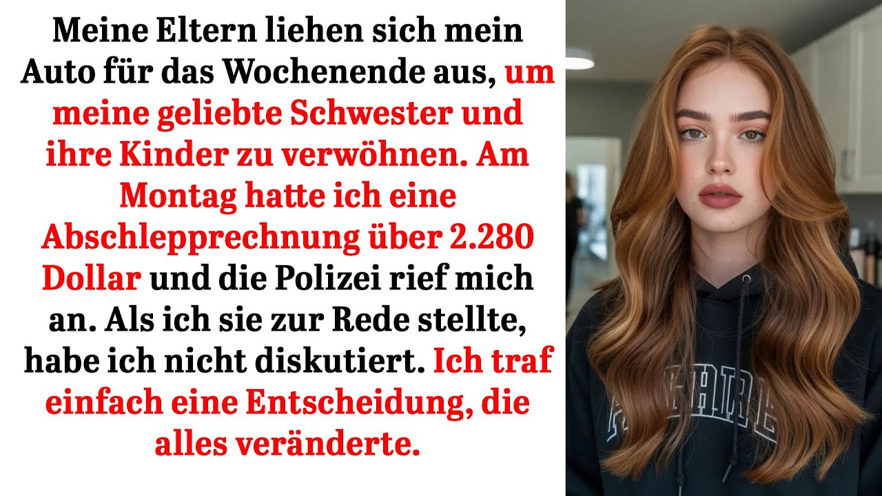 Meine Eltern liehen mein Auto – am Montag rief die Polizei und alles änderte sich
