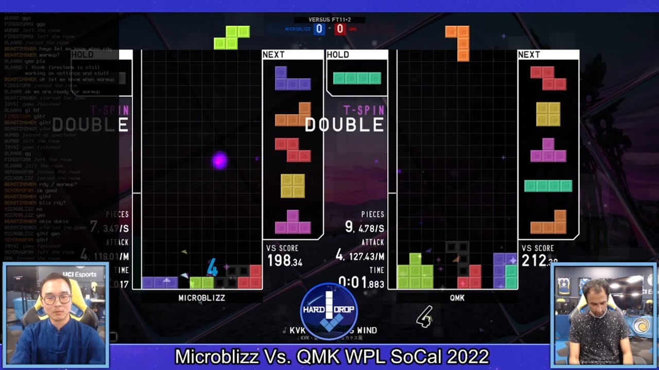 Microblizz Vs. Qmk - WPL Championship SoCal 2022 - TETR.IO - Losers Quarterfinals