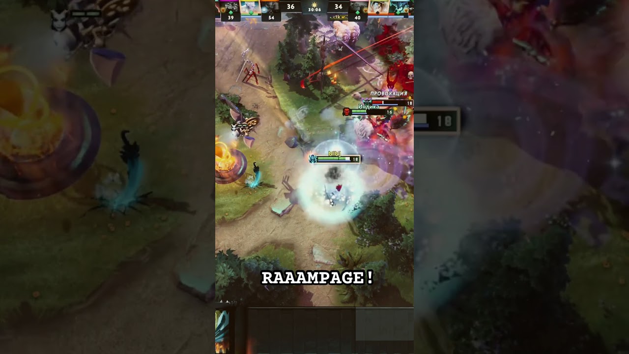 DOTA 2 PA (phantom assassins) RAMPAGE