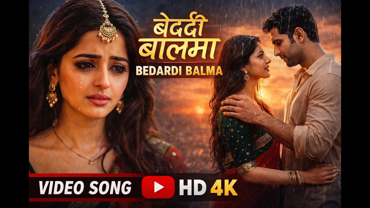 बेदर्दी बालमा तुझको 💔 | Emotional Hindi Song | Heart Touching Love Video
