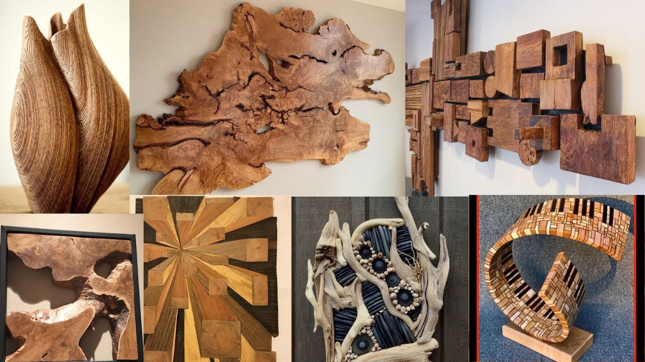 Modern Wooden Wall Décor #2