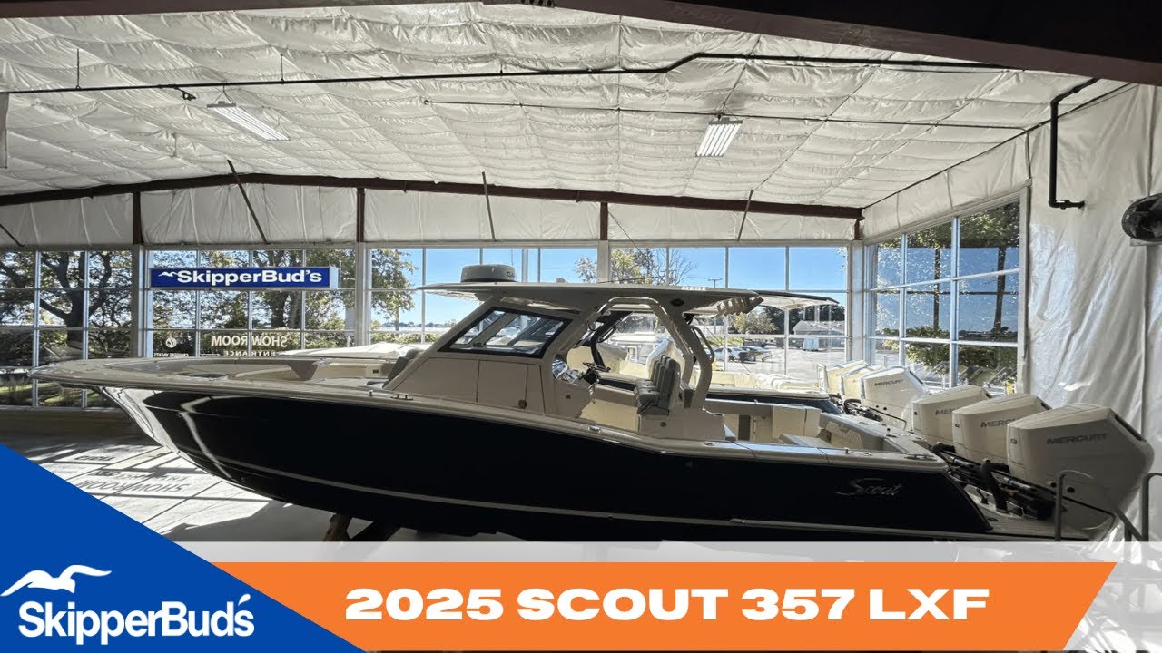 2025 Scout Boats 357 LXF Luxury Center Console Tour SkipperBud's