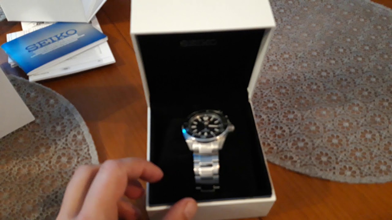 Seiko Samuraj srpb51k1 rozpakowaniu pierwsze wrażenie