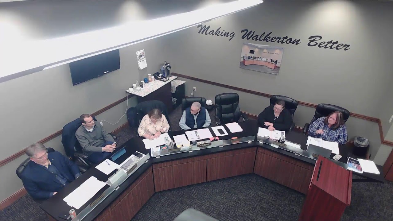 Walkerton Town Council Meeting 2/9/2026
