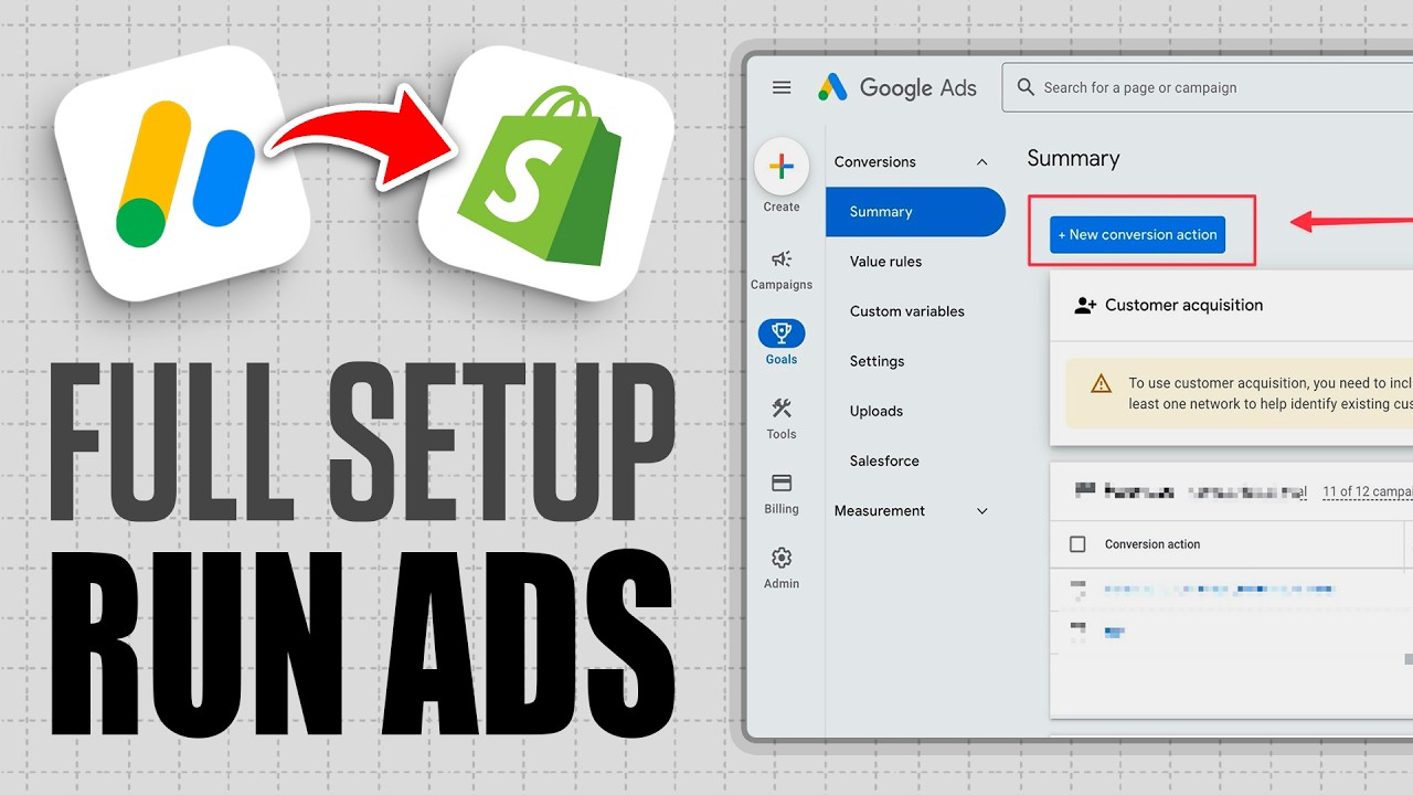 How To Run Google Ads for Shopify (Full Tutorial)