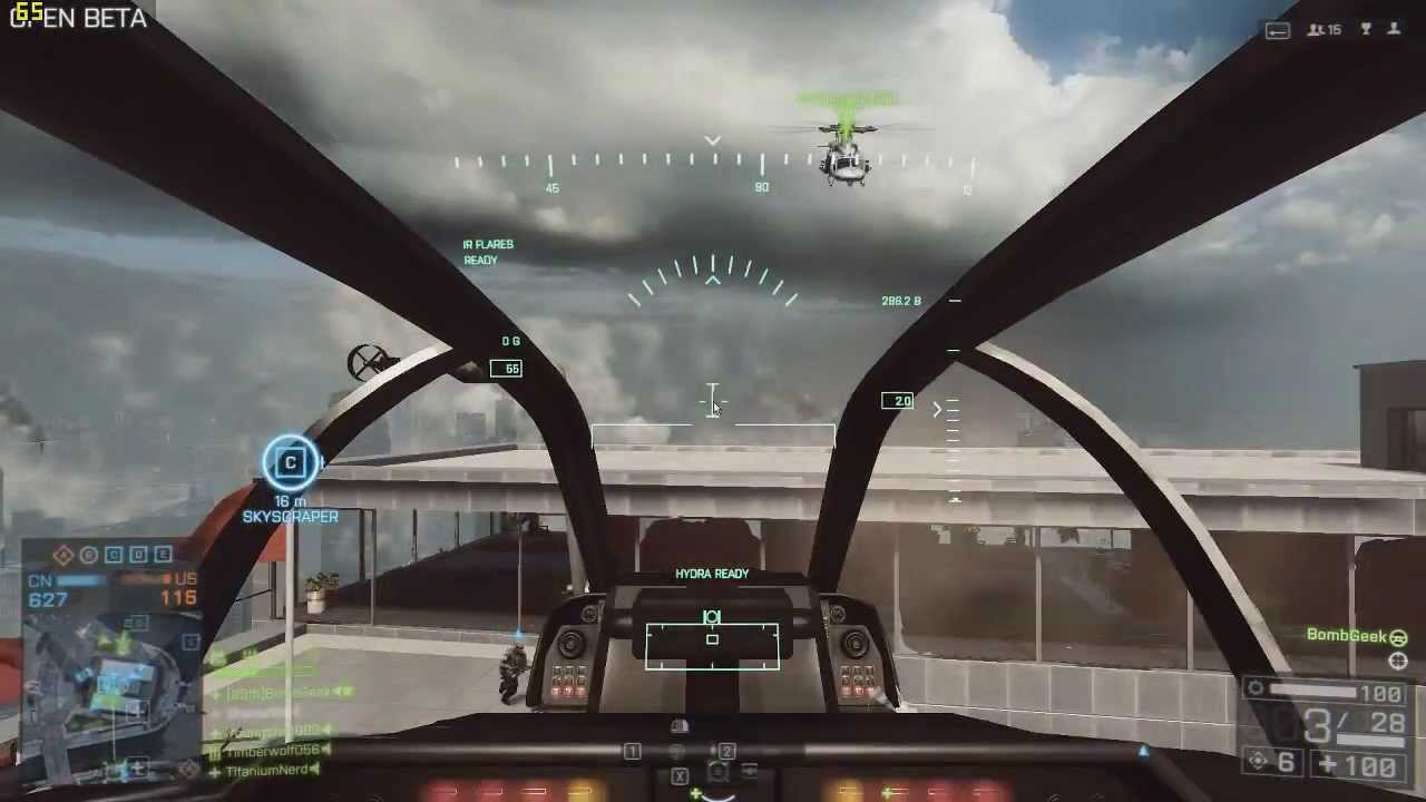 BF4 Beta - 1ST Epic Chopper Steal - I love Battlefield.