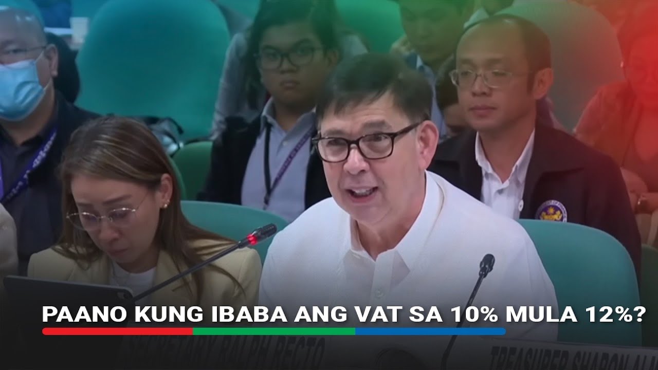 ICYMI: 'Warning' ni Ralph Recto sa maaaring epekto ng 10% VAT kung isabatas | ABS-CBN News