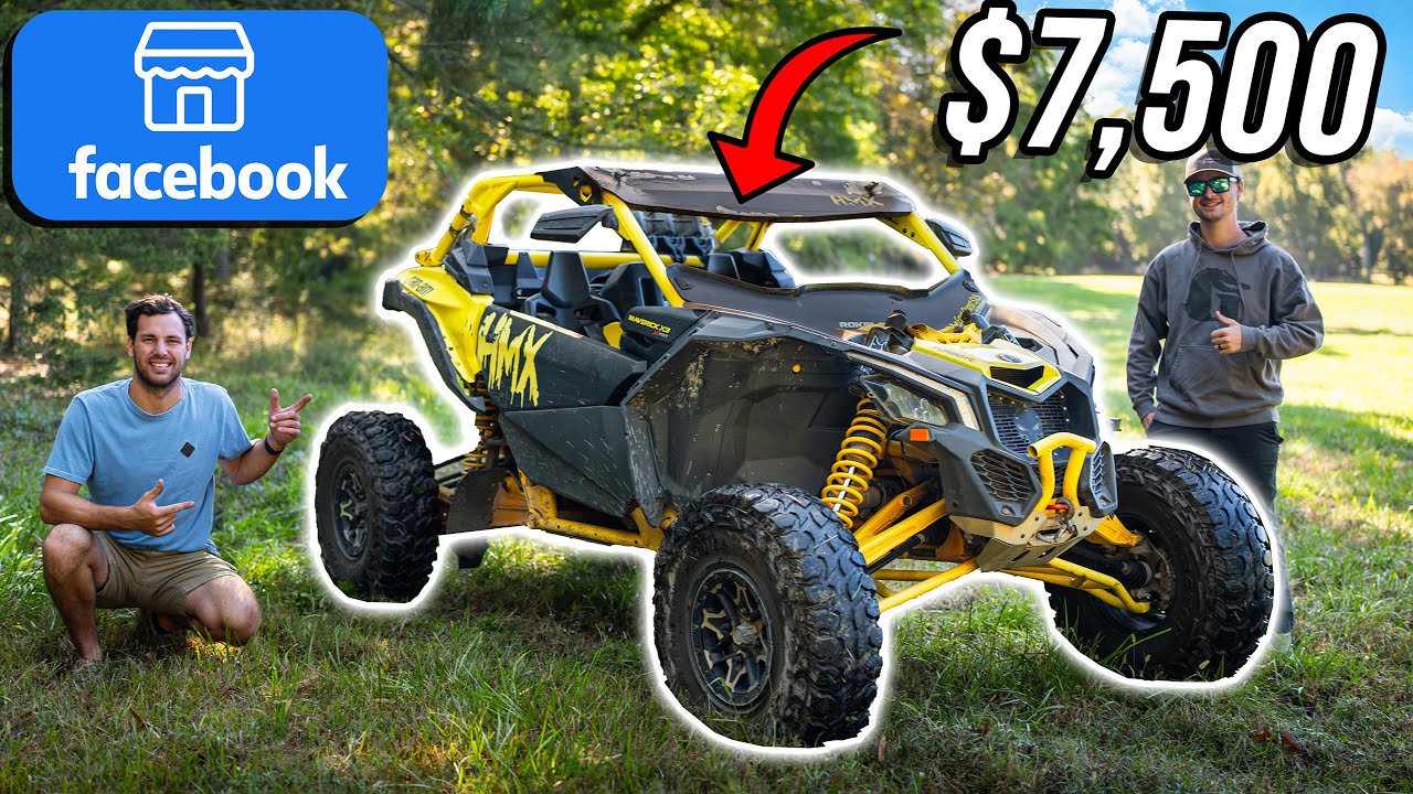 Я купил САМЫЙ ДЕШЕВЫЙ Can-Am X3 на торговой площадке Facebook!