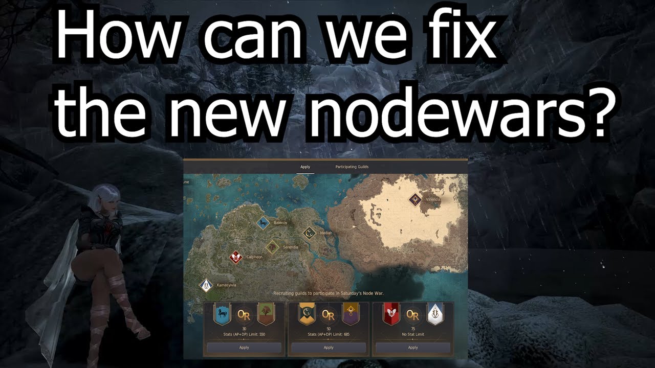 How are the new nodewars, and how can we fix them? - Black Desert Online