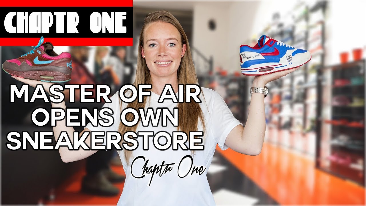 CHAPTR ONE AMSTERDAM SNEAKERSHOP OPENED BY MASTER OF AIR (+ interview CHANICA KIST) Supreme in stock
