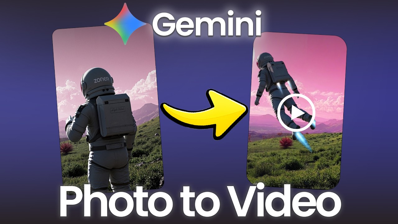 Turn any Photo into Video with Gemini AI