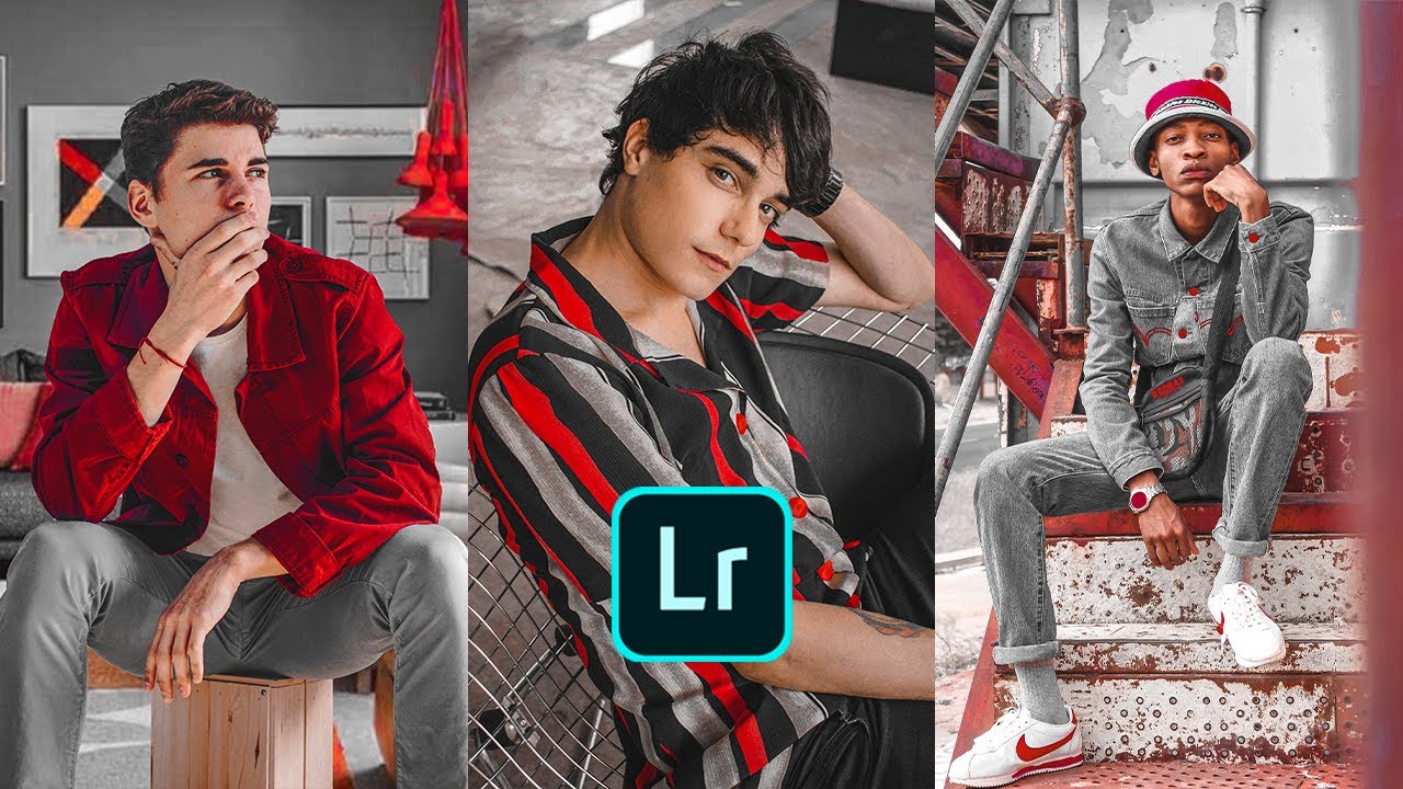 Efeito Black & Red #6 - Free Preset Lightroom Mobile