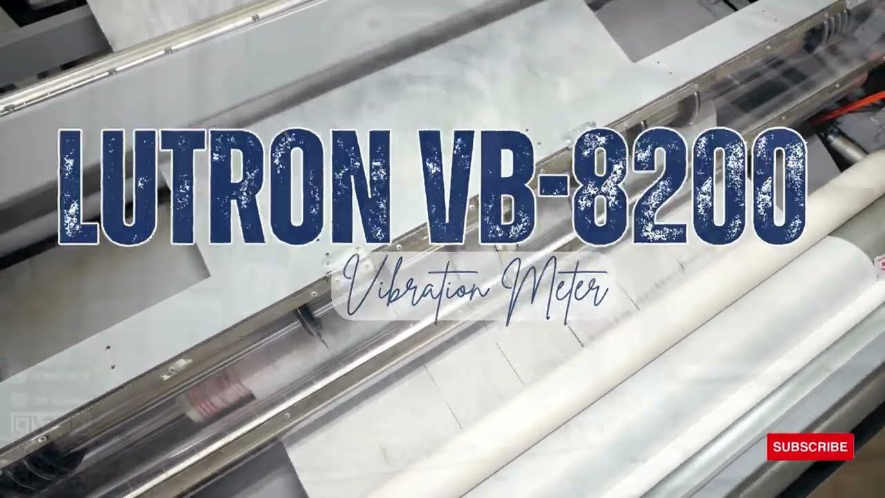 Lutron VB-8200 ||Monitoring Getaran Mesin Industri | Vibration Meter | Mudah & Cepat