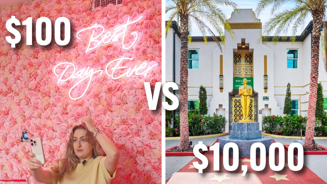 $100 vs $10,000 | Where To Stay In Kissimmee