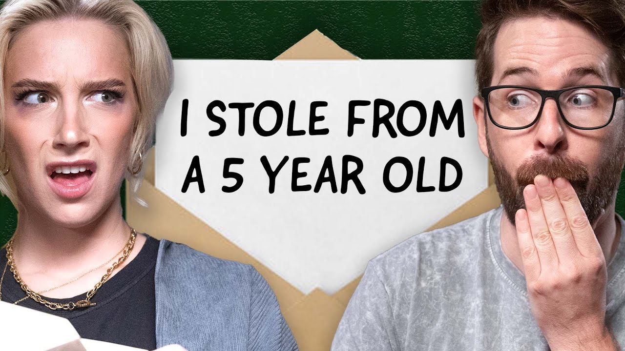 Can you guess which one of us stole food from kids? (Guess The Confession)