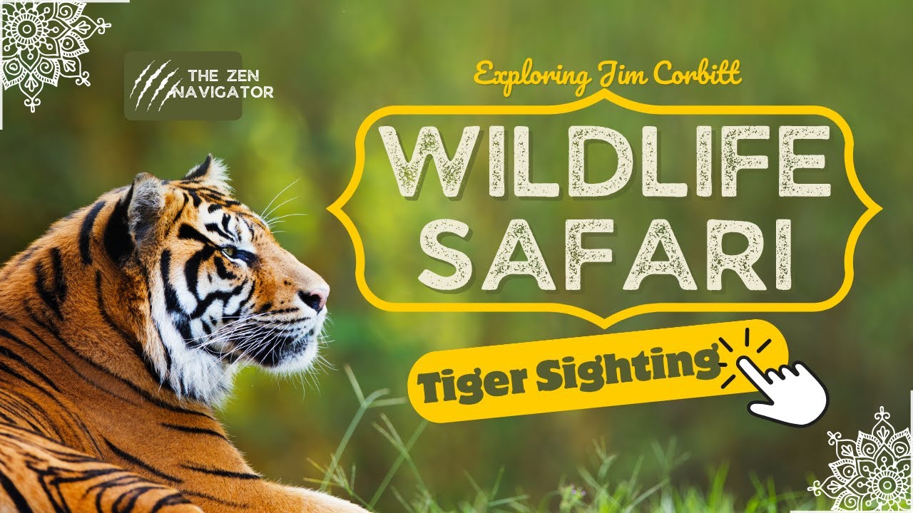 जंगल में टाइगर मिला! 🐯 Jim Corbett Safari Vlog | ITC Welcome hotel Stay Experience 🏨