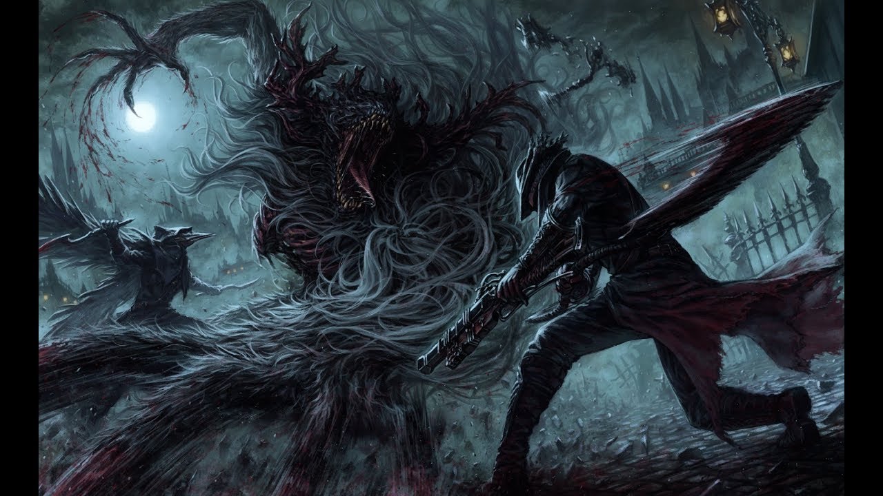 Bloodborne  [ Hunter Vincent VS Bestia Clerigo ]