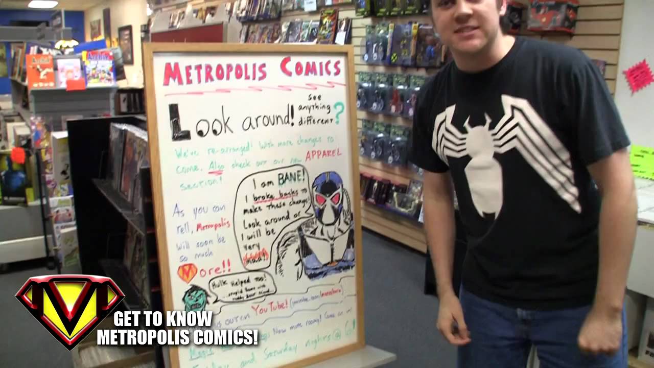 Metropolis Comics' New Features!