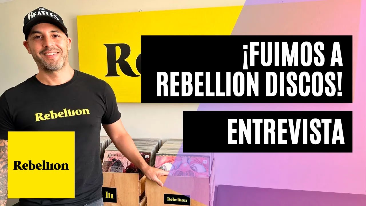 Fuimos a Rebellion Discos (Entrevista) ¡Tienen vinilos de todos los géneros!