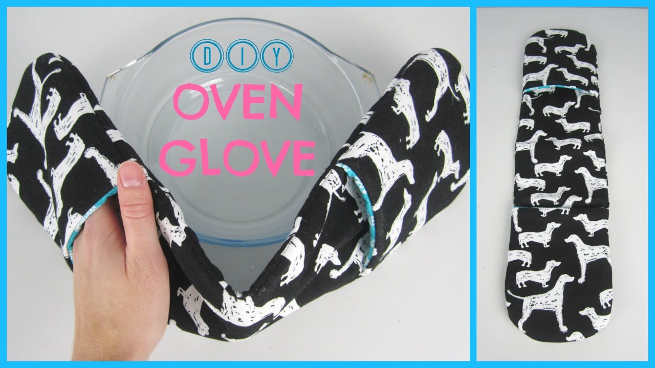 {Step-by-Step Sewing} DIY Oven Glove