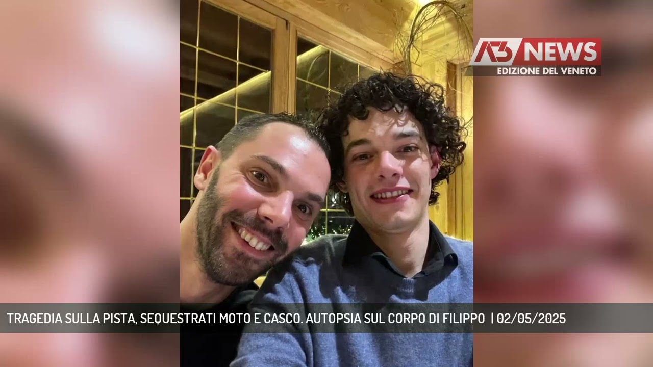 TRAGEDIA SULLA PISTA, SEQUESTRATI MOTO E CASCO. AUTOPSIA SUL CORPO DI FILIPPO  | 02/05/2025