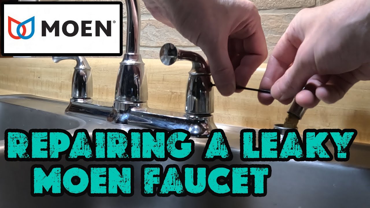 HOW TO FIX A FAUCET DRIPPING - MOEN. EASY!