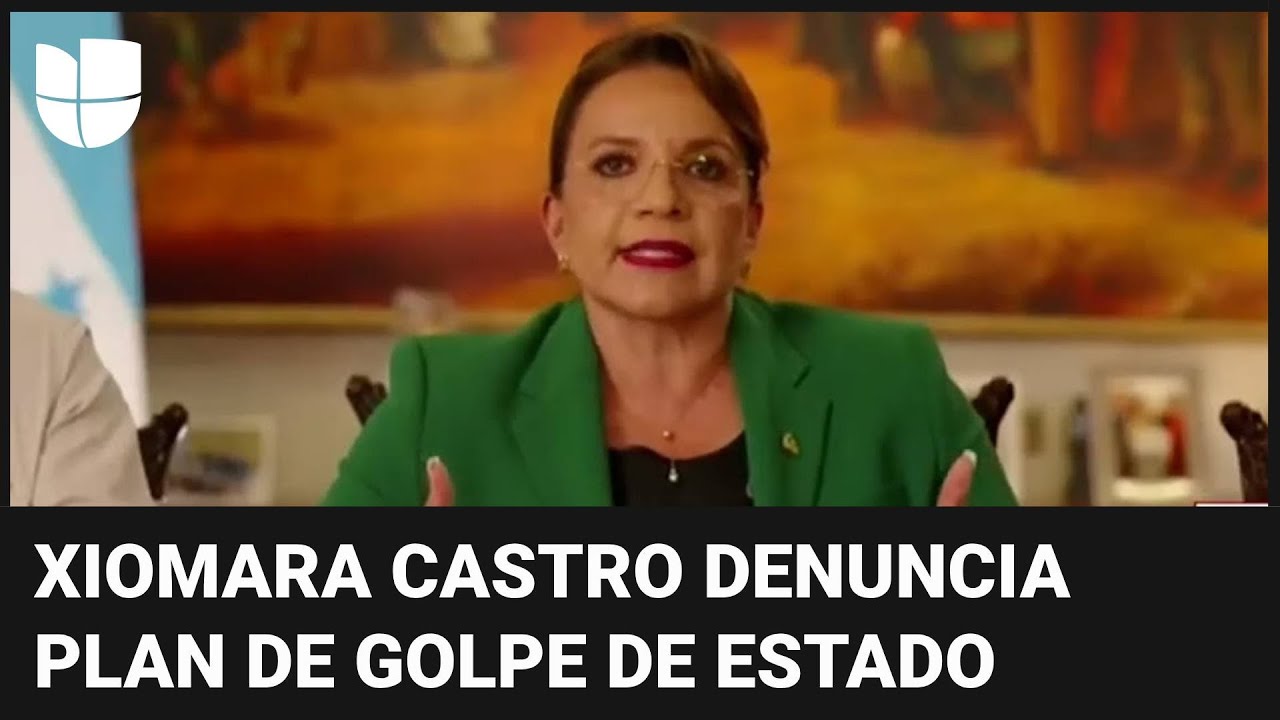 Tras publicación de narcovideo, Xiomara Castro denuncia un plan de golpe de estado en Honduras