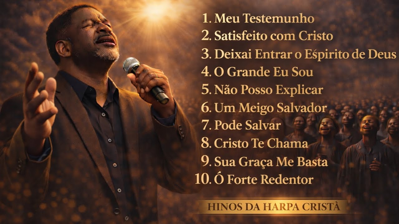 Seleção de Hinos Inesquecíveis da harpa Cristã | Versão Black Soul Groove 