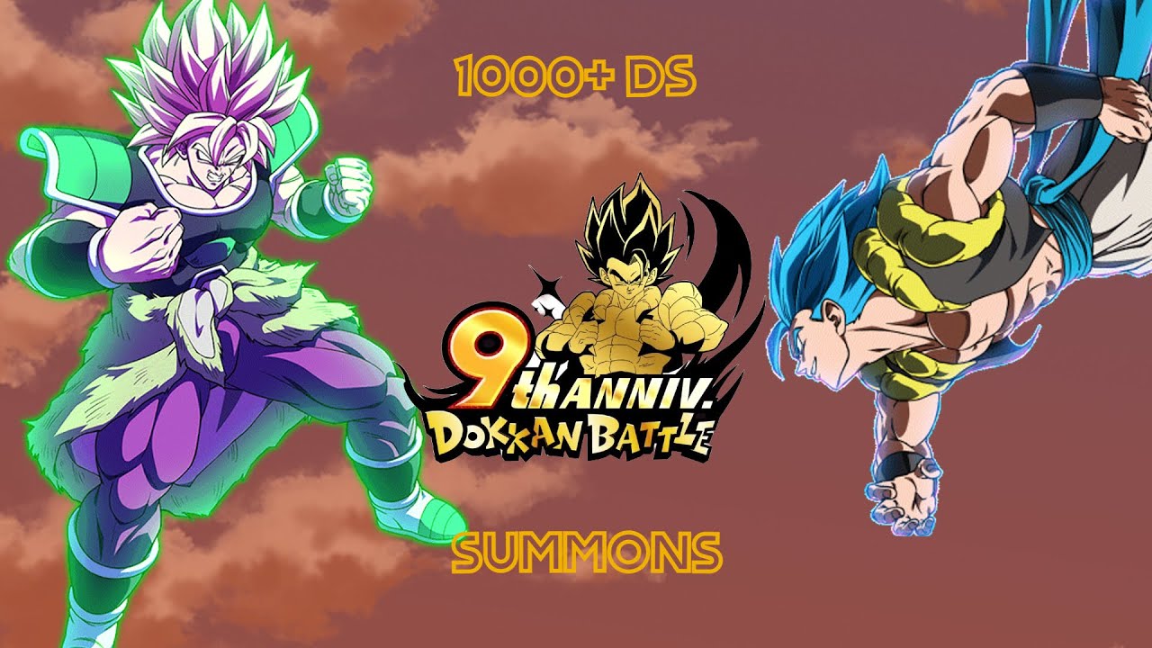 1000+ STONE DUAL SUMMONS FOR DOKKAN BATTLE 9TH ANNIVERSARY! CAN WE PULL GOGETA OR BROLY?