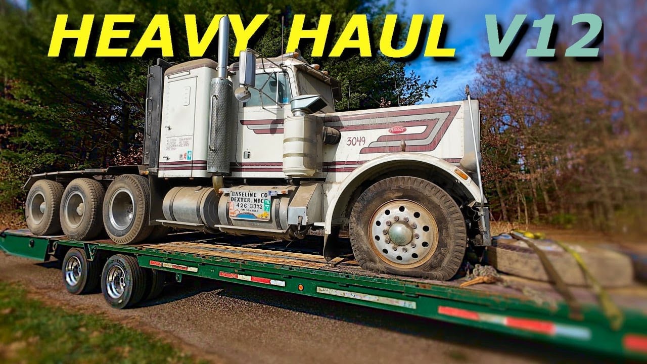12v71 Peterbilt 359 Ultimate Barn Find - Will it Start?