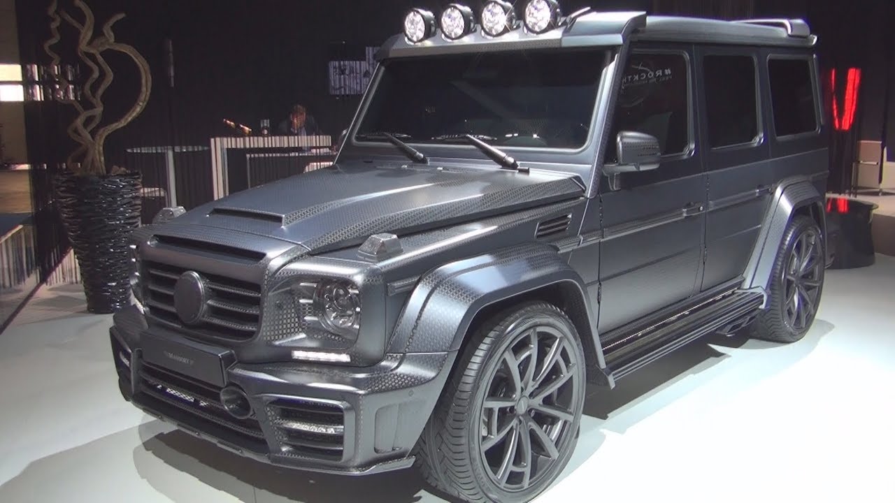 Mercedes-Benz G AMG 63 Mansory Gronos Black Edition (2016) Exterior and Interior