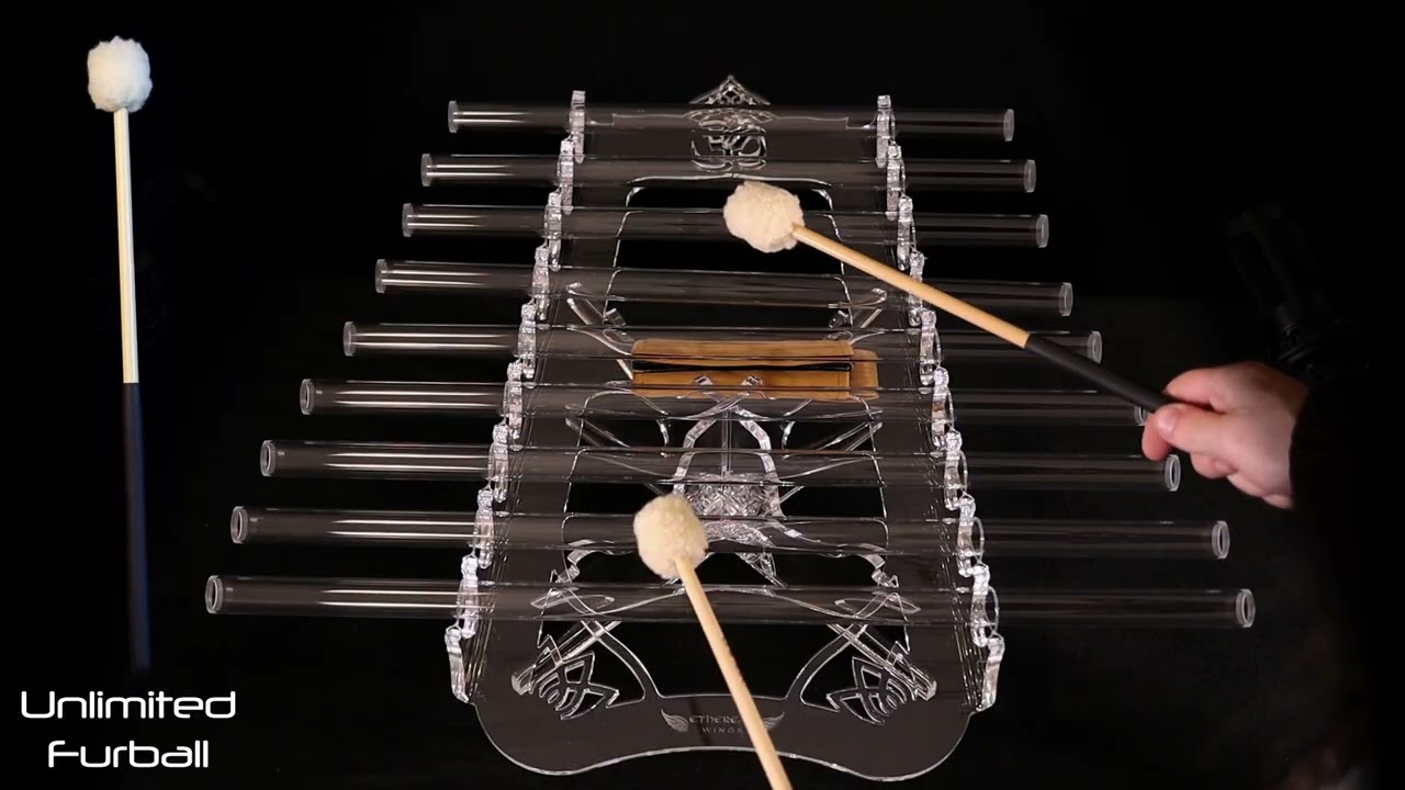Ethereal Wings - Crystal Harp Deep Earth OM (A=432hz) (Example) | Gongs Unlimited