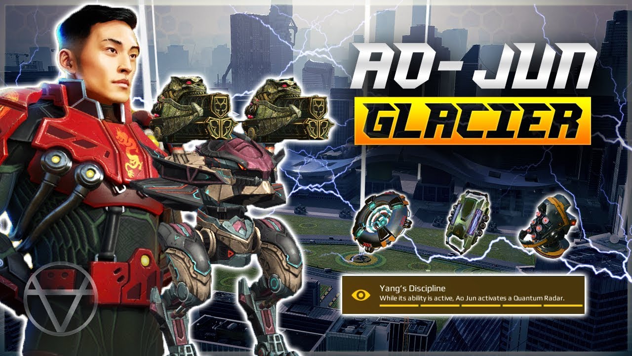 [WR] 🔥 Mk2 Maxed GLACIER Ao Jun - Gameplay | War Robots