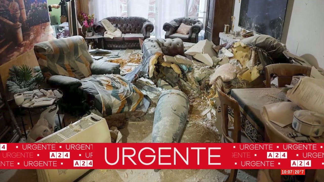 📢 ATAQUE DE BOMBA DE RACIMO IMPACTA EN VIVIENDAS DE REHOVOT, ISRAEL