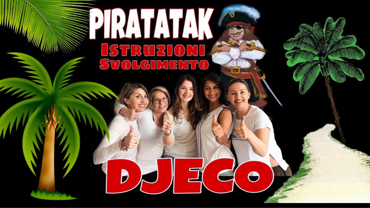 COME SI SVOLGE IL GIOCO PIRATATAK -  DJECO. Istruzioni e svolgimento