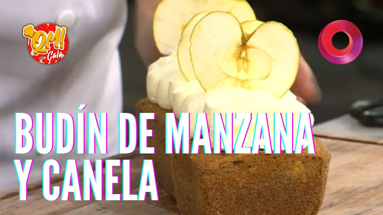 Budín de manzana y canela | #QuéMañana