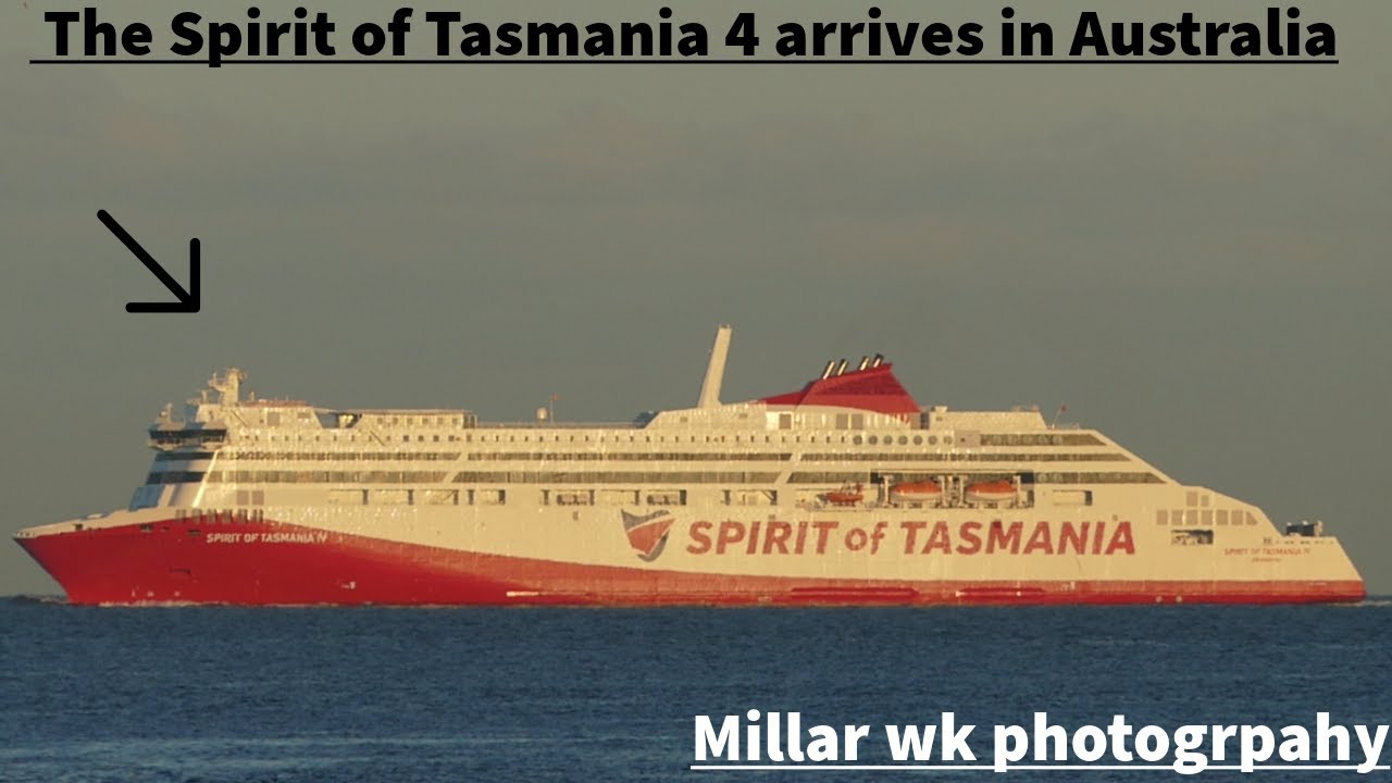 Once-in-a-Lifetime Arrival! Brand New Spirit of Tasmania 4 Docks in Perth