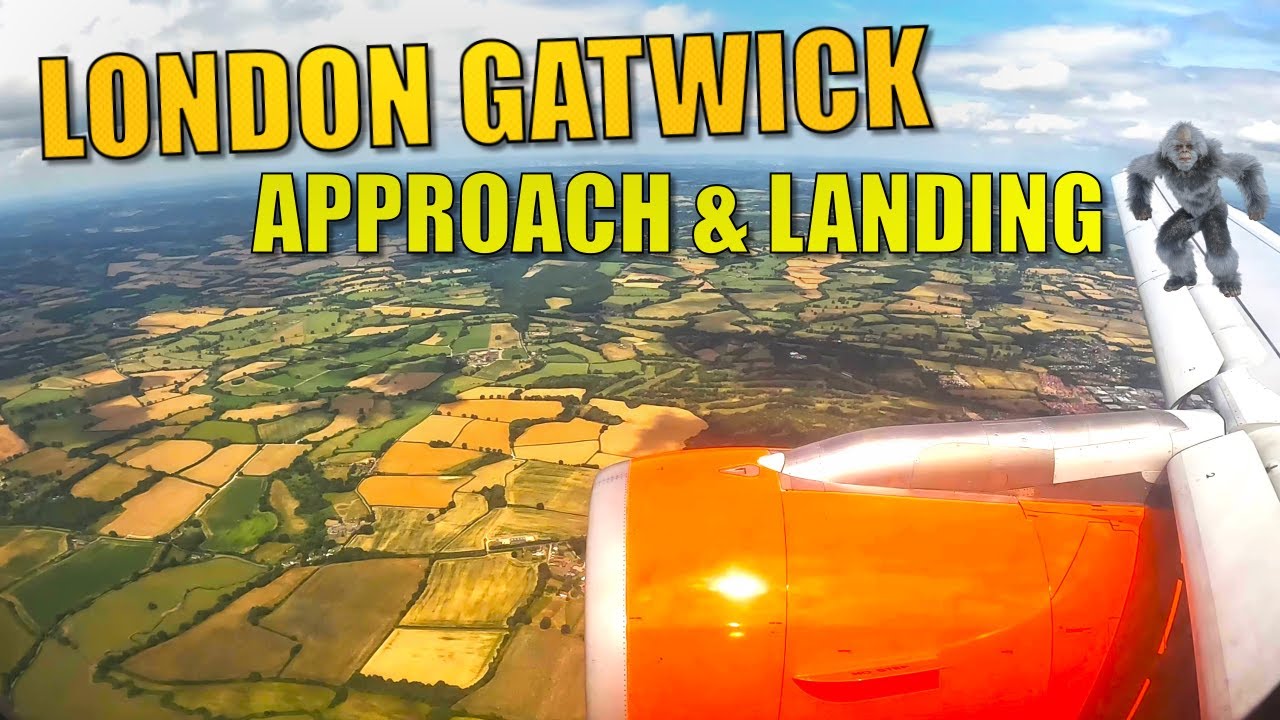 ⭐Your Virtual Approach & Landing at LONDON GATWICK AIRPORT (LGW)