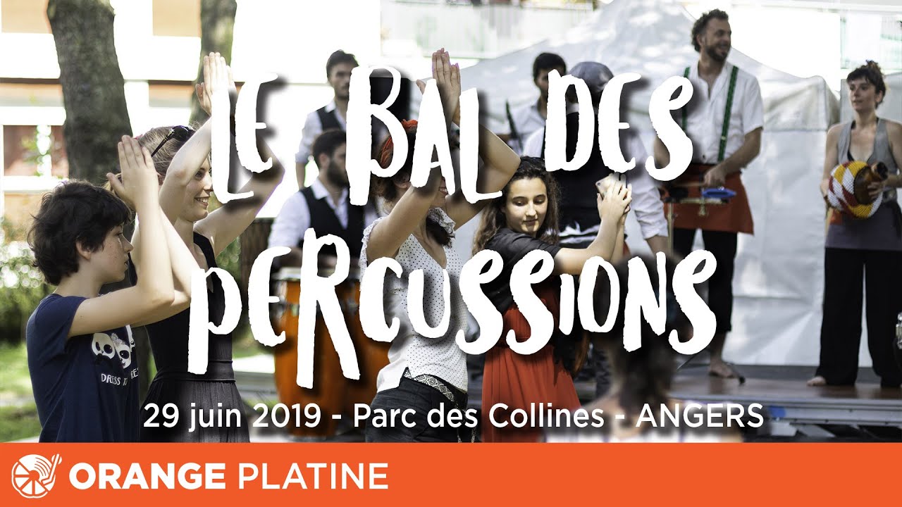Le Bal des Percussions - 29 juin 2019 @ La Roseraie, Angers